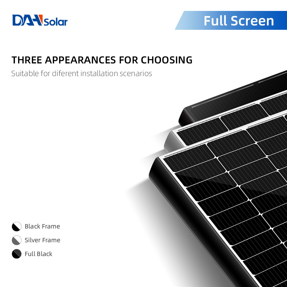 EU stock solar photovoltaic panels 550 watt mono full screen 560w custom solar panel 48v