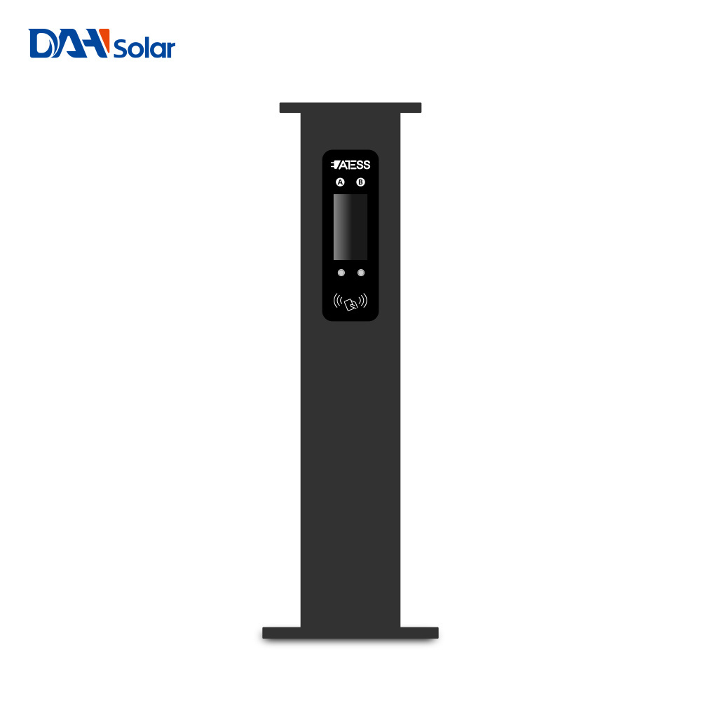 Atess NOVO EVA-07D-PE / EVA-07D-SE 7000W Floor-standing Type Single Phase Home Electric Car Charger Ev Charging Station