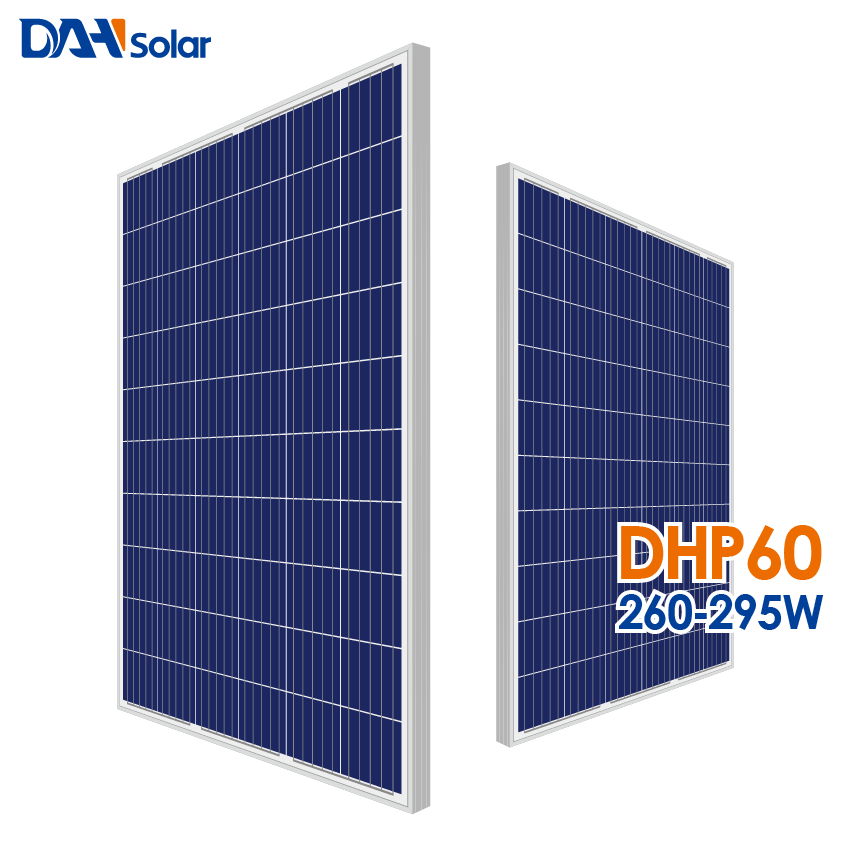 China 60 Number of Cells and Polycrystalline Silicon Material 24 volt solar panels for 1kw systems price india