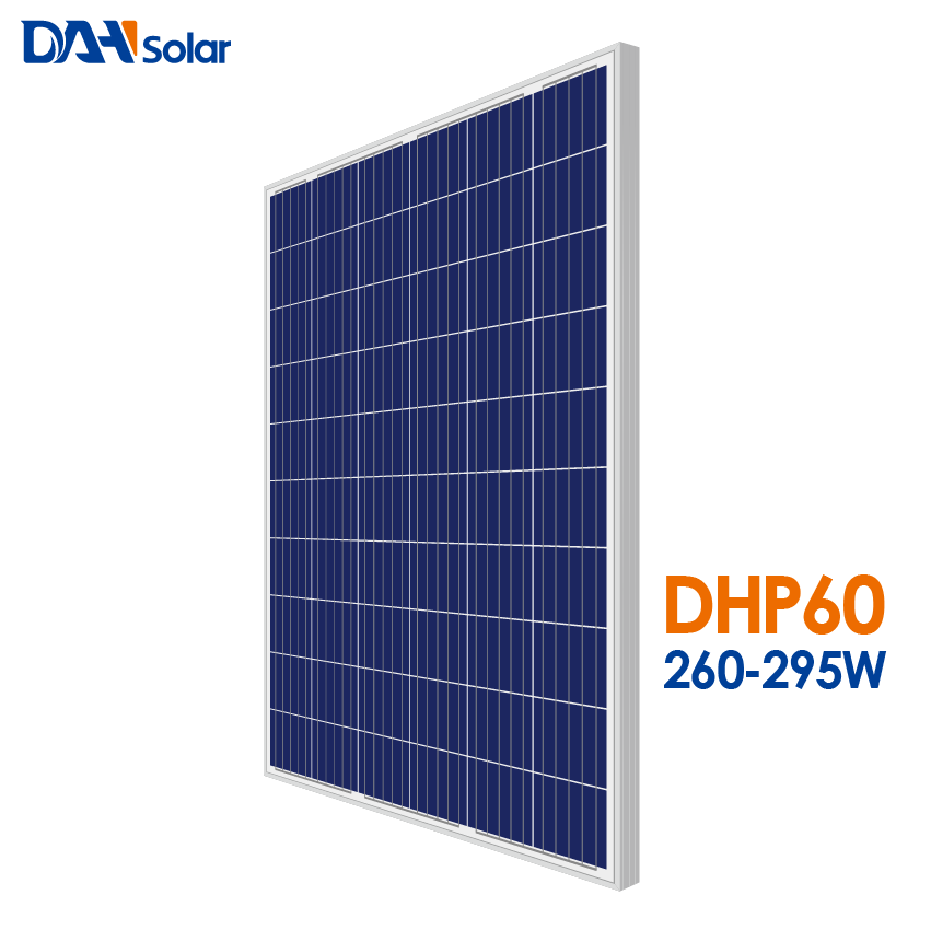 China 60 Number of Cells and Polycrystalline Silicon Material 24 volt solar panels for 1kw systems price india