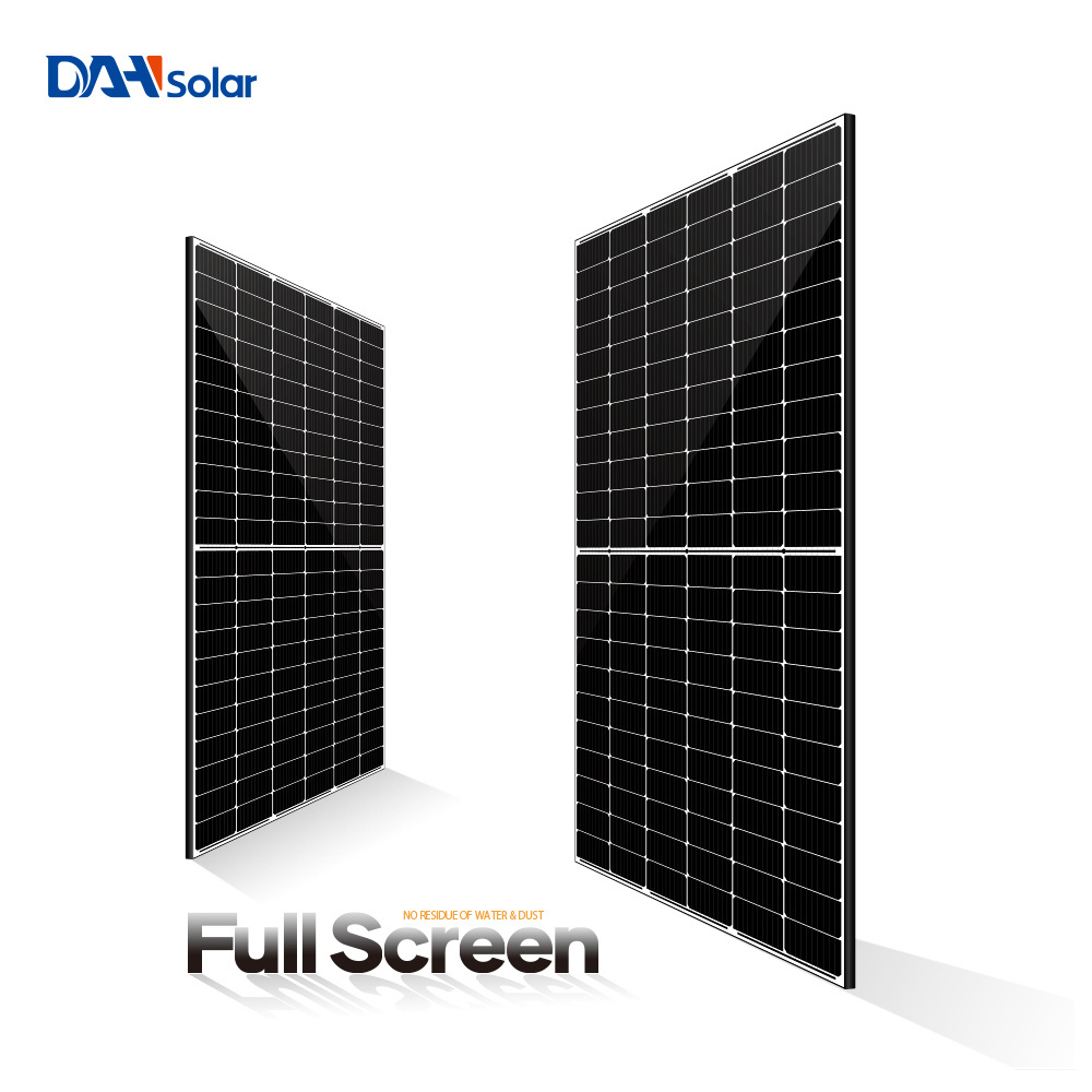 DAH Monocrystalline Photovoltaic Panel 560w 565w 570w 575w 580w 585w Solar Panel Full Screen Paneles Solares 550 Watts