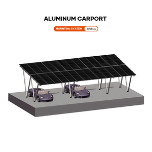 New Design Customized Aluminum Carport Waterproof Carport Solar Panel Mount