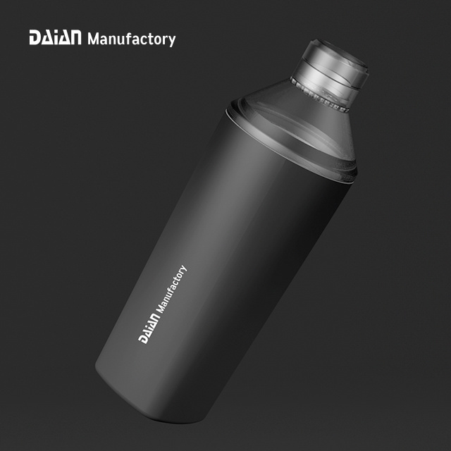 Double wall insulated Premium Drink Shaker Stainless Steel Martini Alcohol Cocktail Shaker