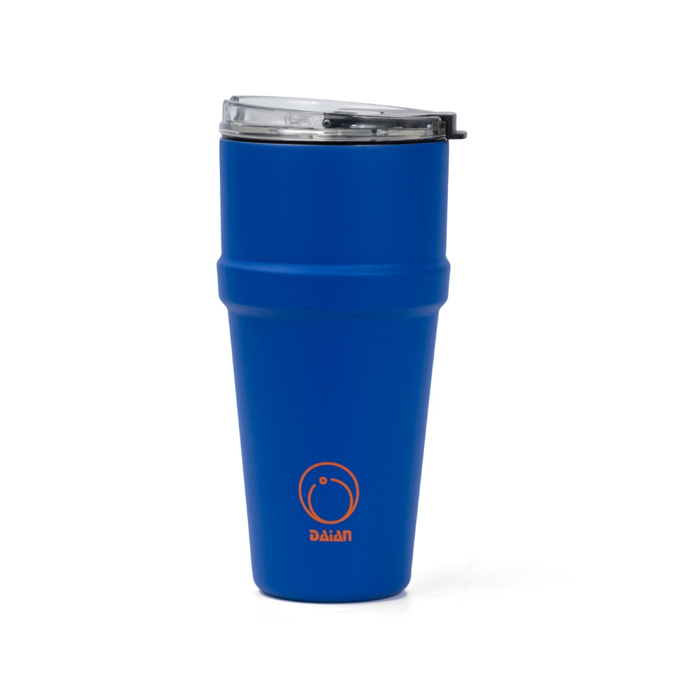 Custom Logo 16oz 26oz oz Powder Coated Tumblers Wholesale 20oz Double Wall Stainless Steel Vacuum Insulated Travel Coffee Mug