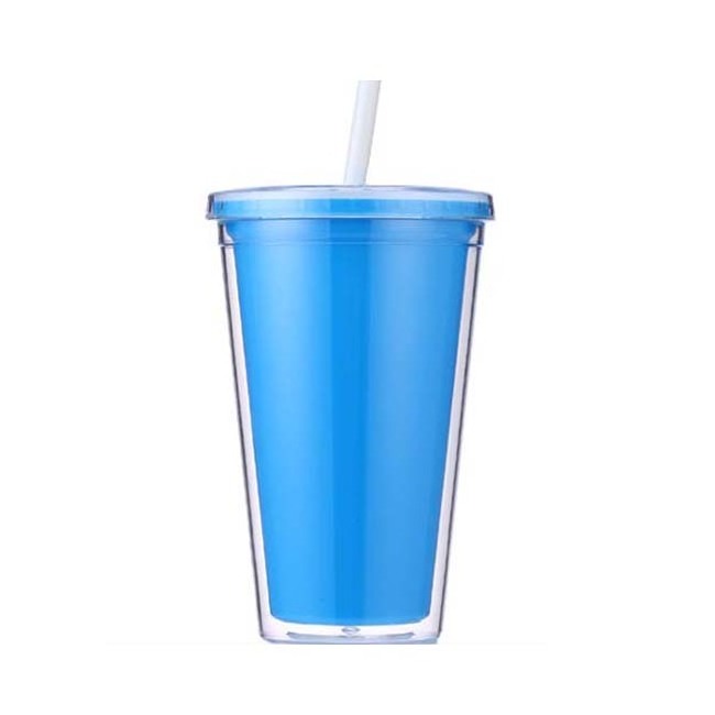 Acrylic drinkware, bpa free clear blank acrylic tumbler manufacturers