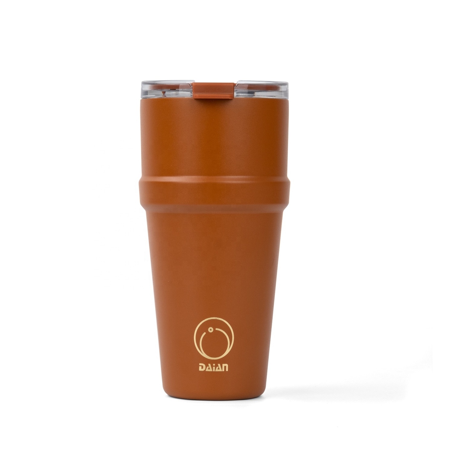 Custom Logo 20 Oz Double Wall 18/8 Stainless Steel Tumbler Classic Design Travel Mug with Lids Straw and Cups for Camping