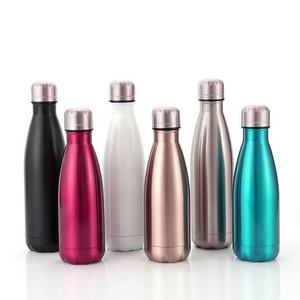 Hot Selling 500ml Cola Shape Stainless Steel Metal Vacuum Flask