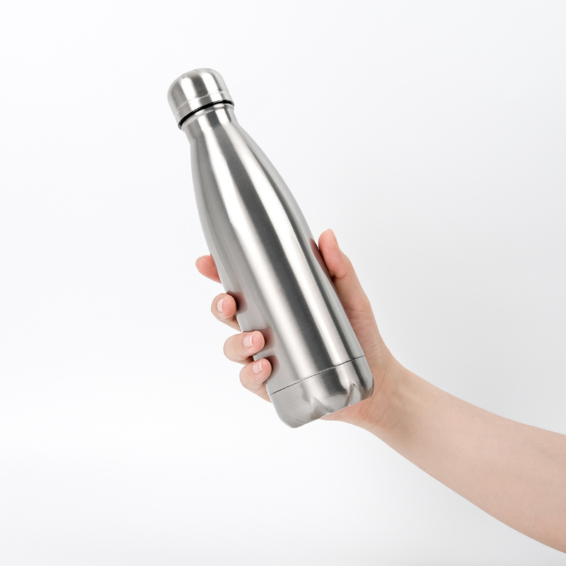 Hot Selling 500ml Cola Shape Stainless Steel Metal Vacuum Flask