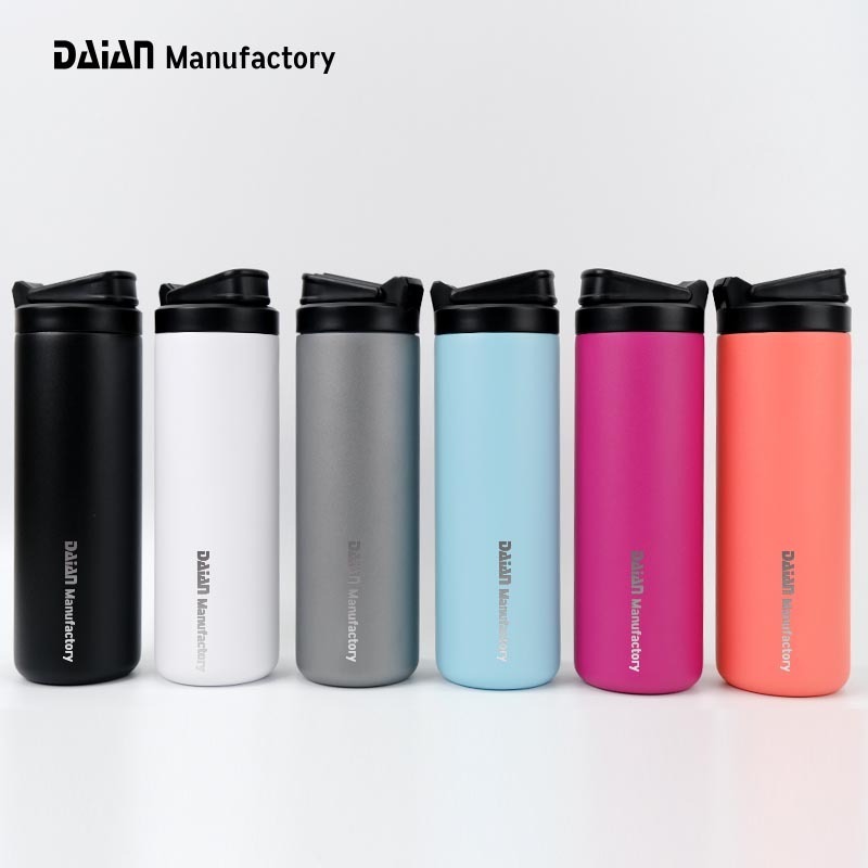 Design Patent Colourful 20oz Stainless Steel Vacuum Insulated Sublimation Sport Hydro Water Bottle with Wide Mouth