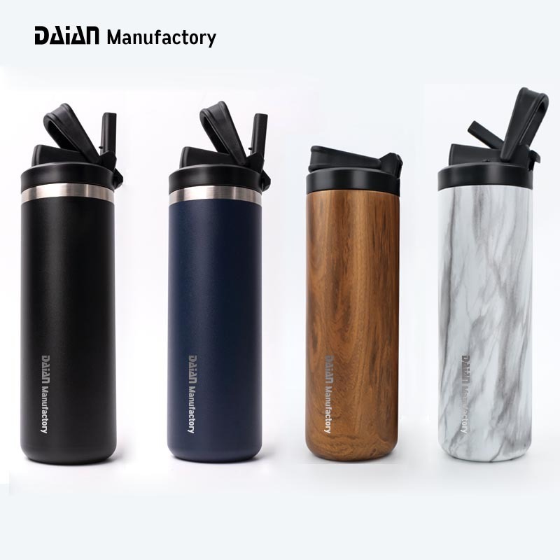 Design Patent Colourful 20oz Stainless Steel Vacuum Insulated Sublimation Sport Hydro Water Bottle with Wide Mouth