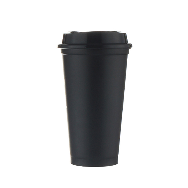 Eco-friendly reusable tumbler travel coffee cup