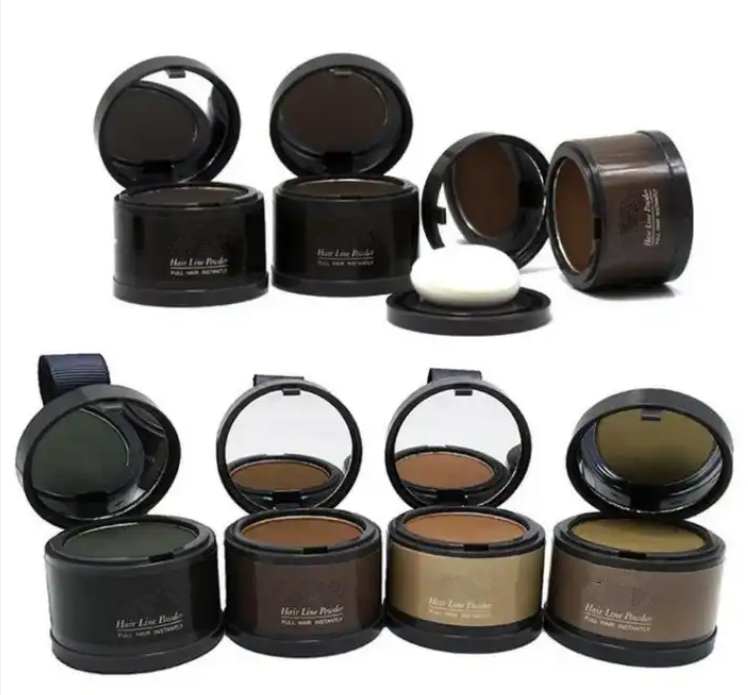 Wholesale Waterproof temporary Hair root touch up scalp shadow powder for women hairline shadow powder