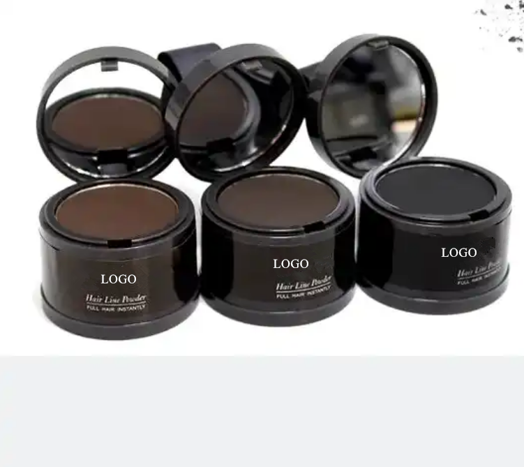 Wholesale Waterproof temporary Hair root touch up scalp shadow powder for women hairline shadow powder