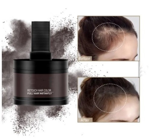 Wholesale Waterproof temporary Hair root touch up scalp shadow powder for women hairline shadow powder