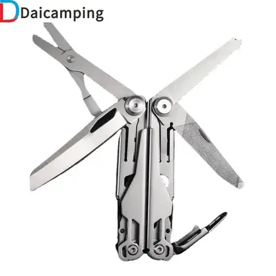 Daicamping DL2 Folding Swiss Utility Knife Multitools Tactical Combination Survival Plier Multifunctional EDC Multi Tool Knife