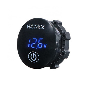 12v Waterproof Digital Volt Voltage Voltmeter Gauge Meter