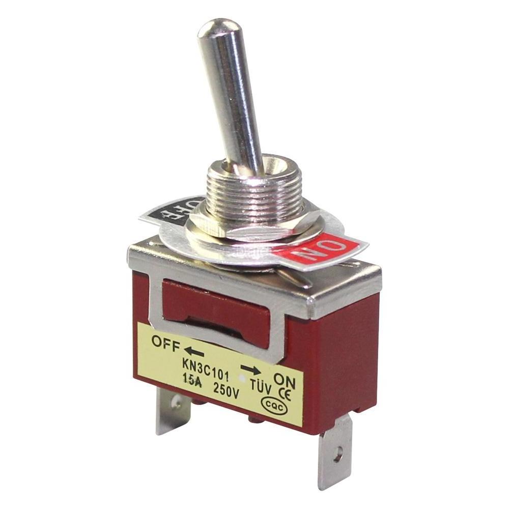 Comprehensive Medium Toggle Switch M12*0.75 SPST/SPDT/DPST/DPDT/3PDT/4PDT Latching Momentary High Current Toggle Switch