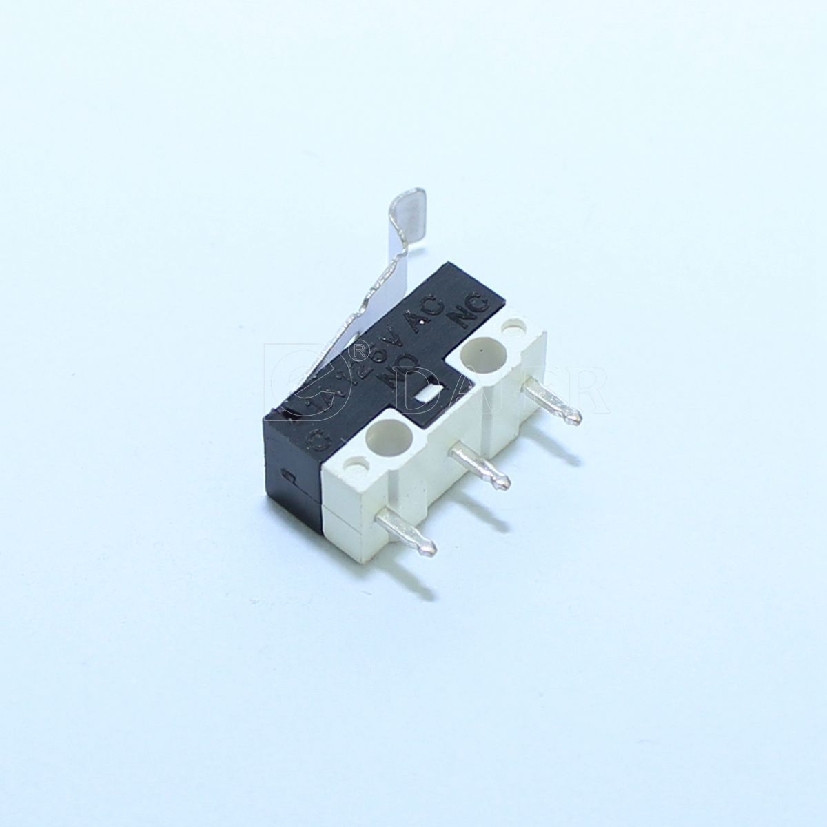 Mouse Switch Microswitch 1A 125VAC SPDT Arc Lever Mini Two Way Latch Micro Switch KW10 With PCB Terminal