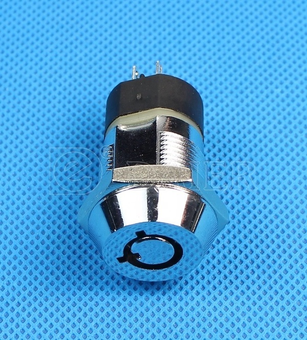 19MM  4PIN SPDT ON ON Electrical Switch Tubular Key Switch Lock