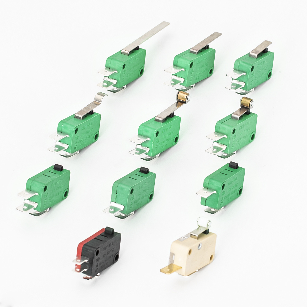 16A 250V 20A 125V High Quality Microswitch Customized Switch Micro Medium Micro Switch Limit 3Pins With Various Levers