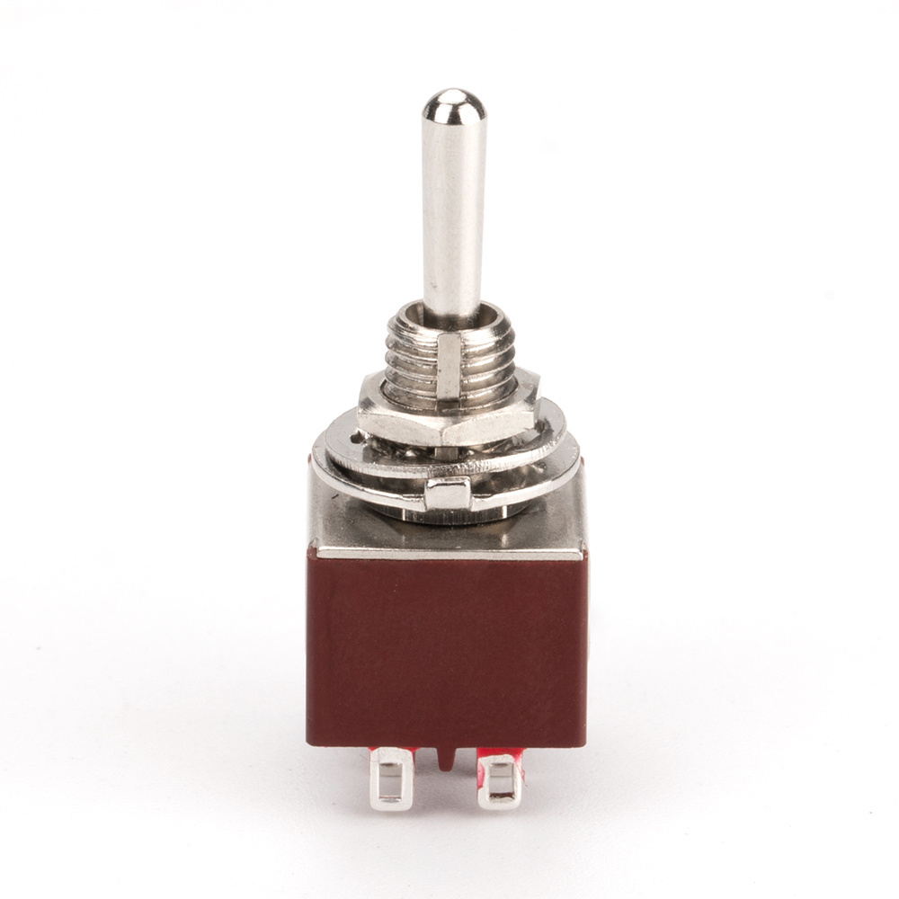 MTS-2033 6A 6MM Double Pole 6 Pin 3 Way Toggle Switch ON ON ON