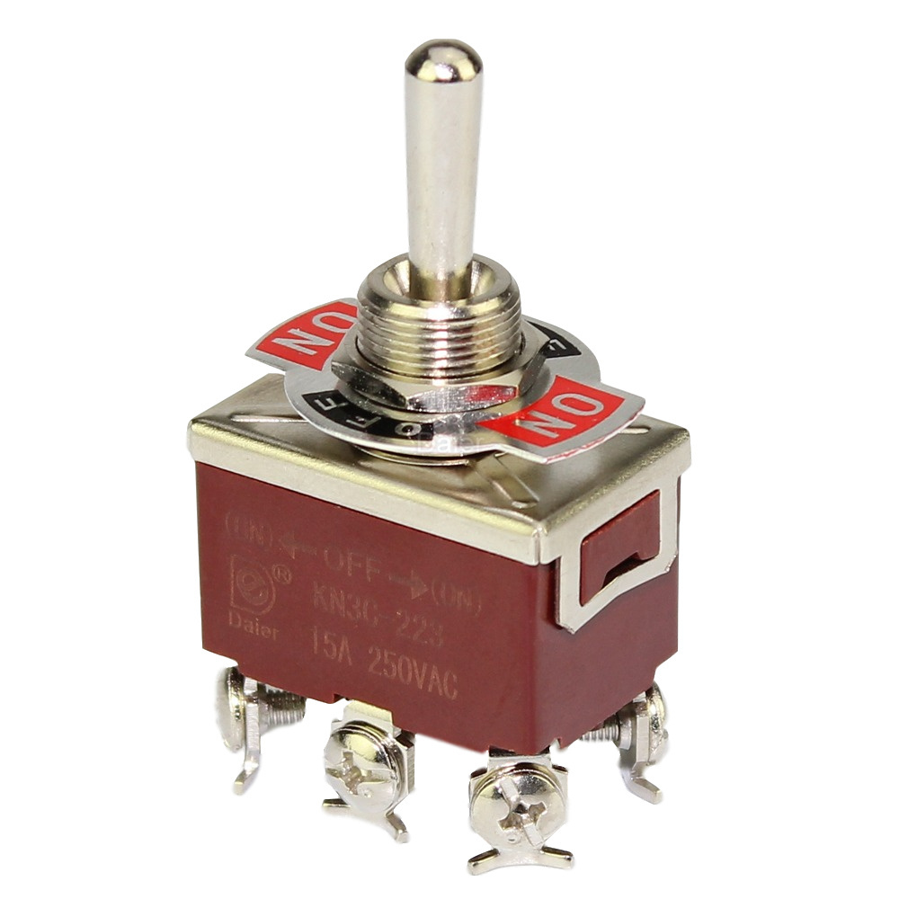 Comprehensive Medium Toggle Switch M12*0.75 SPST/SPDT/DPST/DPDT/3PDT/4PDT Latching Momentary High Current Toggle Switch