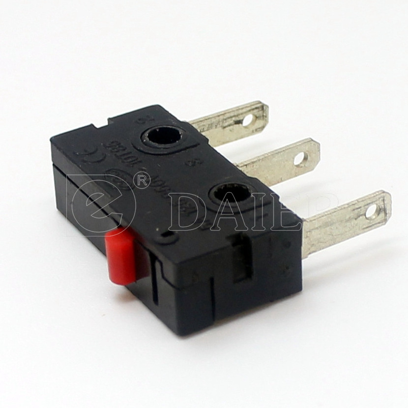 KW4-Z1 T85/T125 Limit Zippy Button SPST/SPDT NO NC 5A 10A 250V No Lever Arm Miniature Micro Switch With Pcb/Solder Terminal