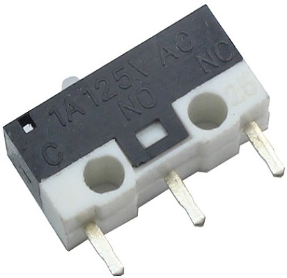 KW10 SPDT No Lever PCB Terminal 3pin Mini Micro Switch Push Button kw10 250V 3A Factory Miniature Micro Switches