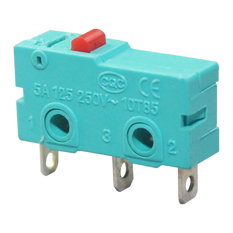 KW4-Z1 T85/T125 Limit Zippy Button SPST/SPDT NO NC 5A 10A 250V No Lever Arm Miniature Micro Switch With Pcb/Solder Terminal