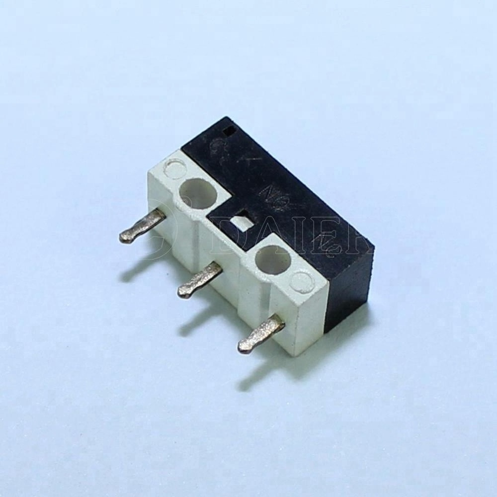 KW10 SPDT No Lever PCB Terminal 3pin Mini Micro Switch Push Button kw10 250V 3A Factory Miniature Micro Switches