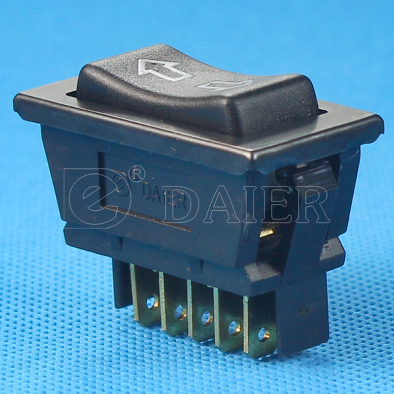 ASW-01 20A DPDT 5 Pin Car Rocker Electrical Power Window Switch