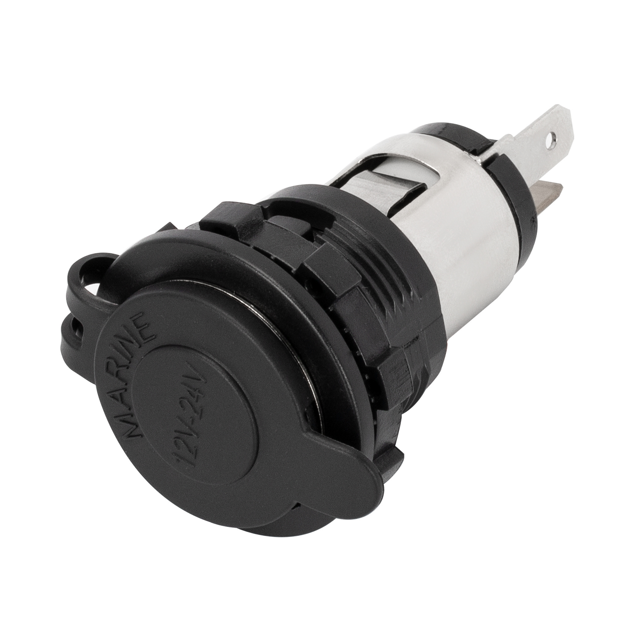 Car Waterproof DR-Y8 Cigarette Lighter Socket DC 12V 24V Power Outlet Adapter Replacement For Car Marine Motorcycle With Light