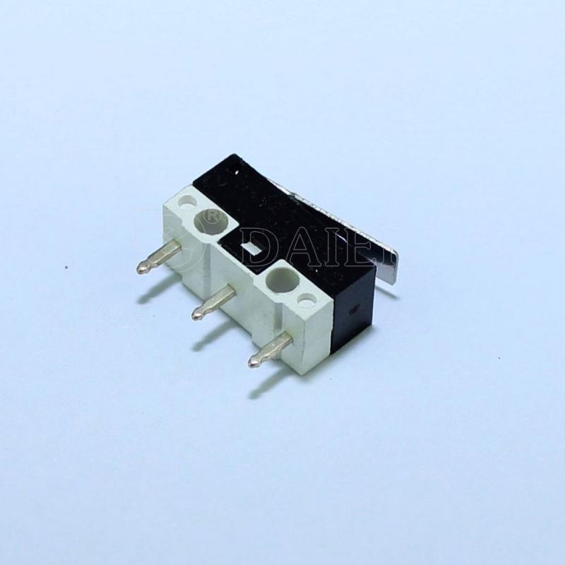 SPDT 3 Pins Sub-miniature Micro Switch 3A 250VAC For Mouse