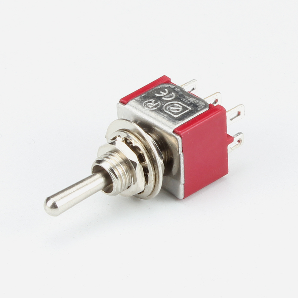 Mini DPDT ON-OFF- ON Micro Toggle Switch 250V 3A