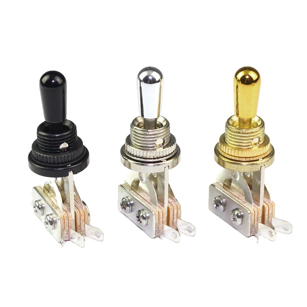 KN-103-D1 3 Position SPDT ON OFF ON Les Paul Mini Guitar Toggle Switch Pickup Selector Gibson Switch For Electric Guitar