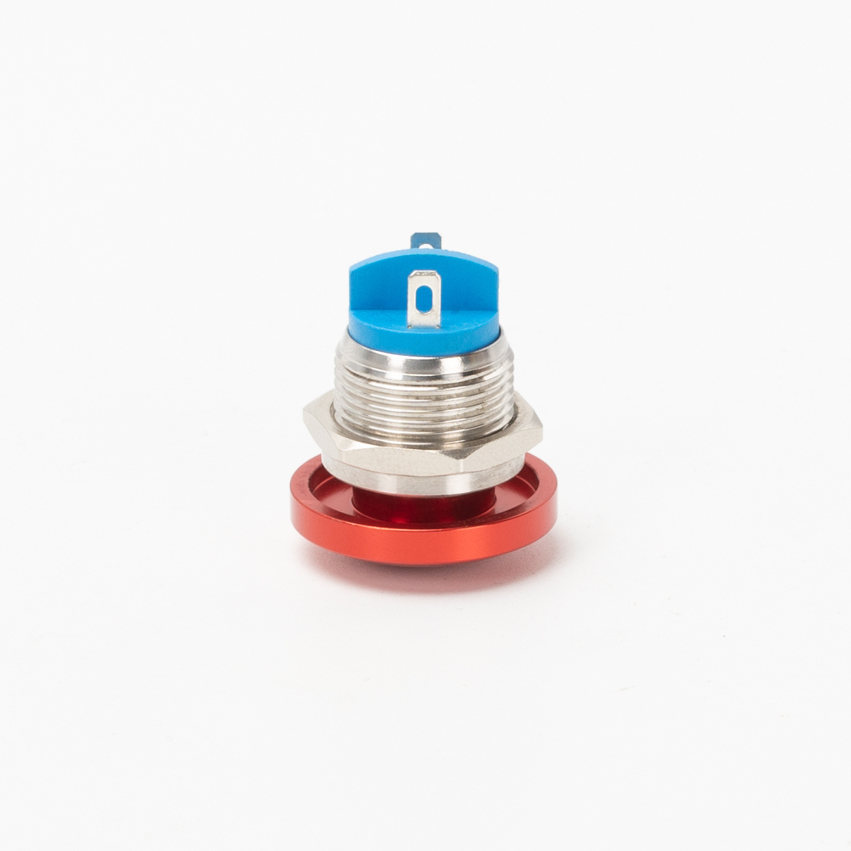 Daiertek GQ-16D 16MM 1NO1NC/2NO2NC Momentary Waterproof IP65 Metal Emergency Start Button Mushroom Head Push Button Switch