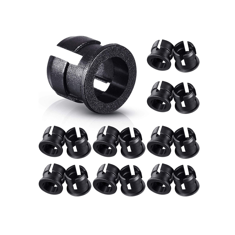 Black Plastic 5 mm LED Holder Light Emitting Diode Holder Clip Display Panel LED Light Mounting Holders 5 mm Lamp Bulb Socket