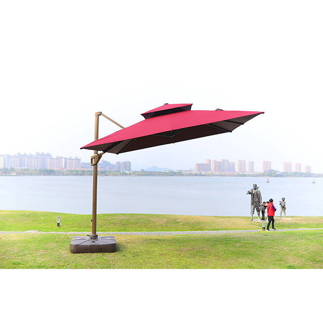 Large Led Remote Parasols Outdoor Umbrella Parasols Pool Beach Umbrella Patio Umbrellas For Beach Hotels