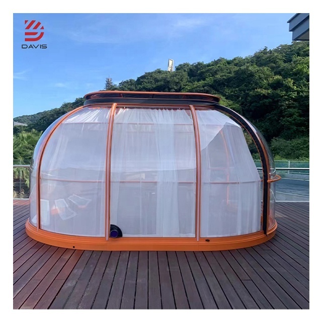 Prefab Cabin House Restaurant Home Transparent Bubble Glamping Dome Air Rental Dome Tents For Events Dome Tent