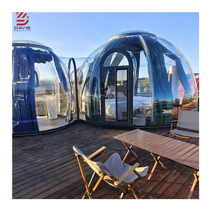 Outdoor Dome Tents Clear Bubble Tent Pc Polycarbonate Board Party Hiking Bubble Tent Aluminum Dome