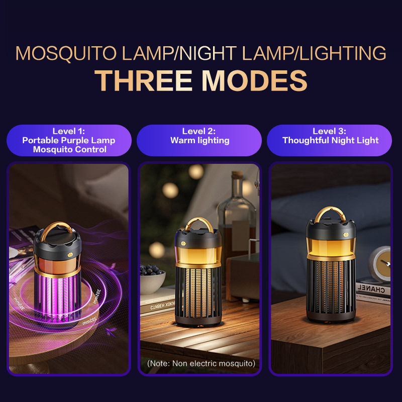 Mosquito Killer/Electric Indoor Bug Moth Wasp Killer Bulb Trap Electronic Pest Control Portable Mosquito Killers