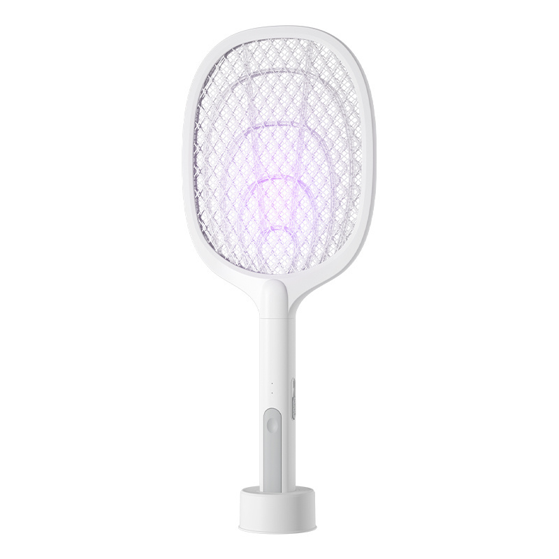 High quality 2-in-1 electric fly swatter light-emitting diode light rechargeable mosquito killer mosquito lamp mosquito killer