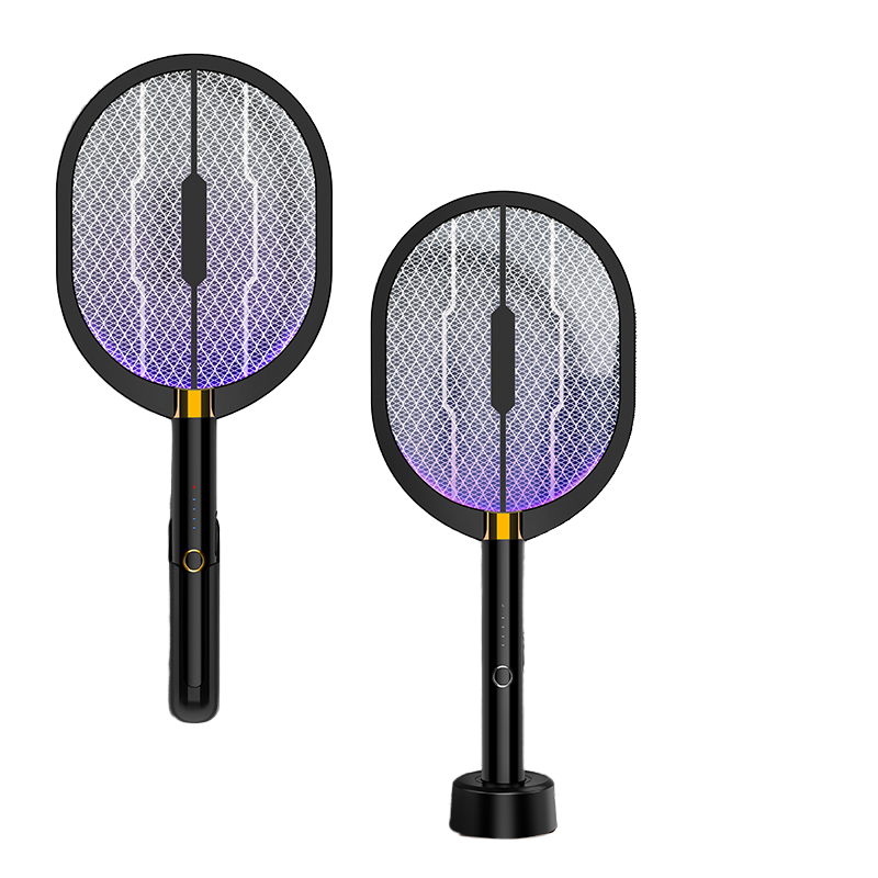 Summer hot sale handheld hanging three-in-one exterminator racket electric fly bat fly rechargeable mosquito swatters