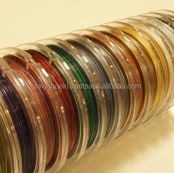 Japanese stainless steel gold jewelry wire