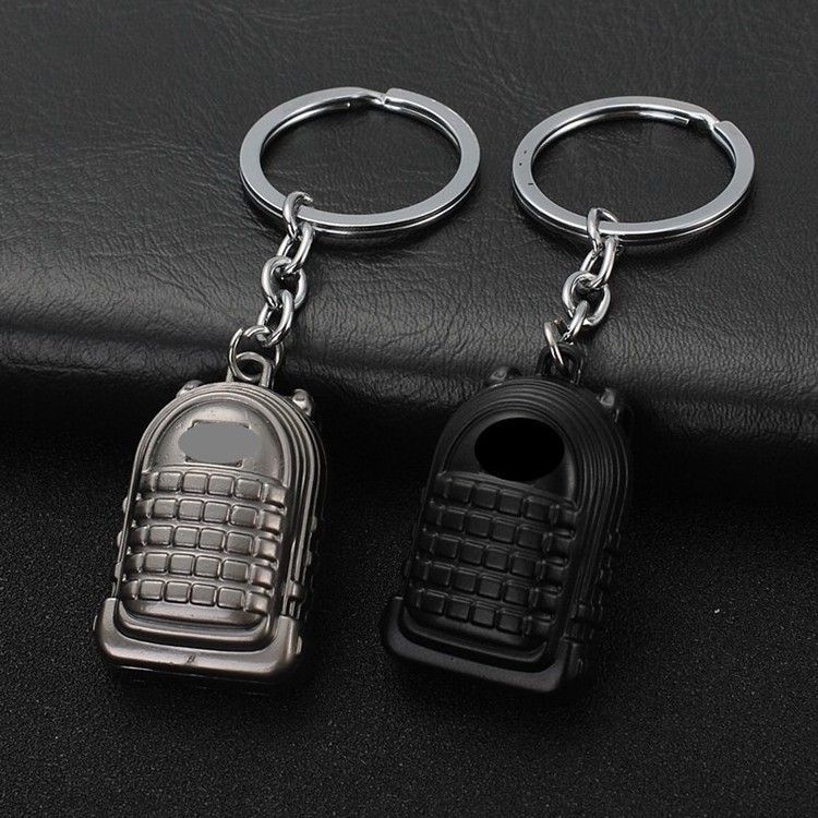 Jedi survival escape stun grenade smoke bomb debris shrapnel weapon toy keychain