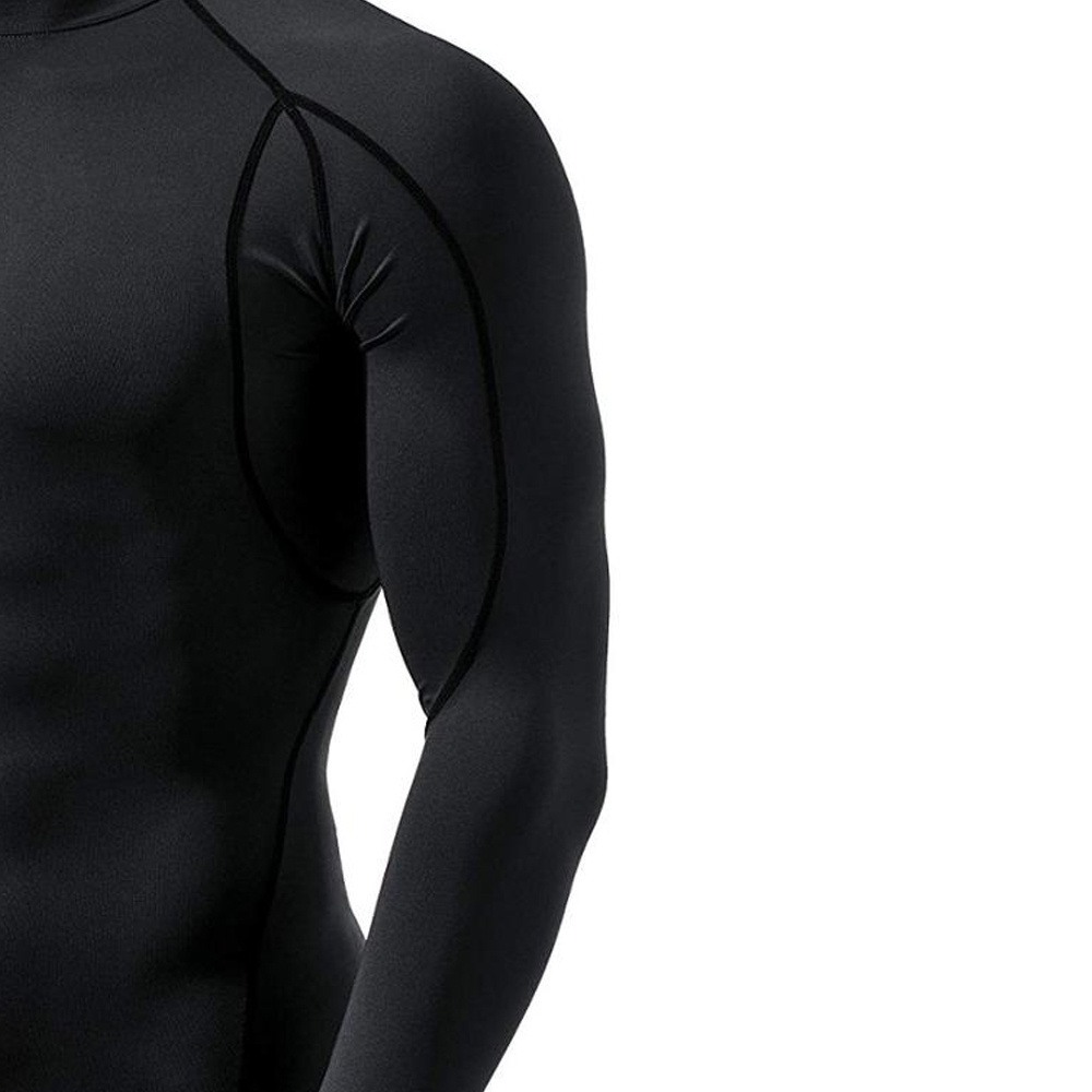 Mens Rash Guards Compression Athletic Sports Ultra Soft Long Sleeve Cold Weather Winter Warm Base Layer Top