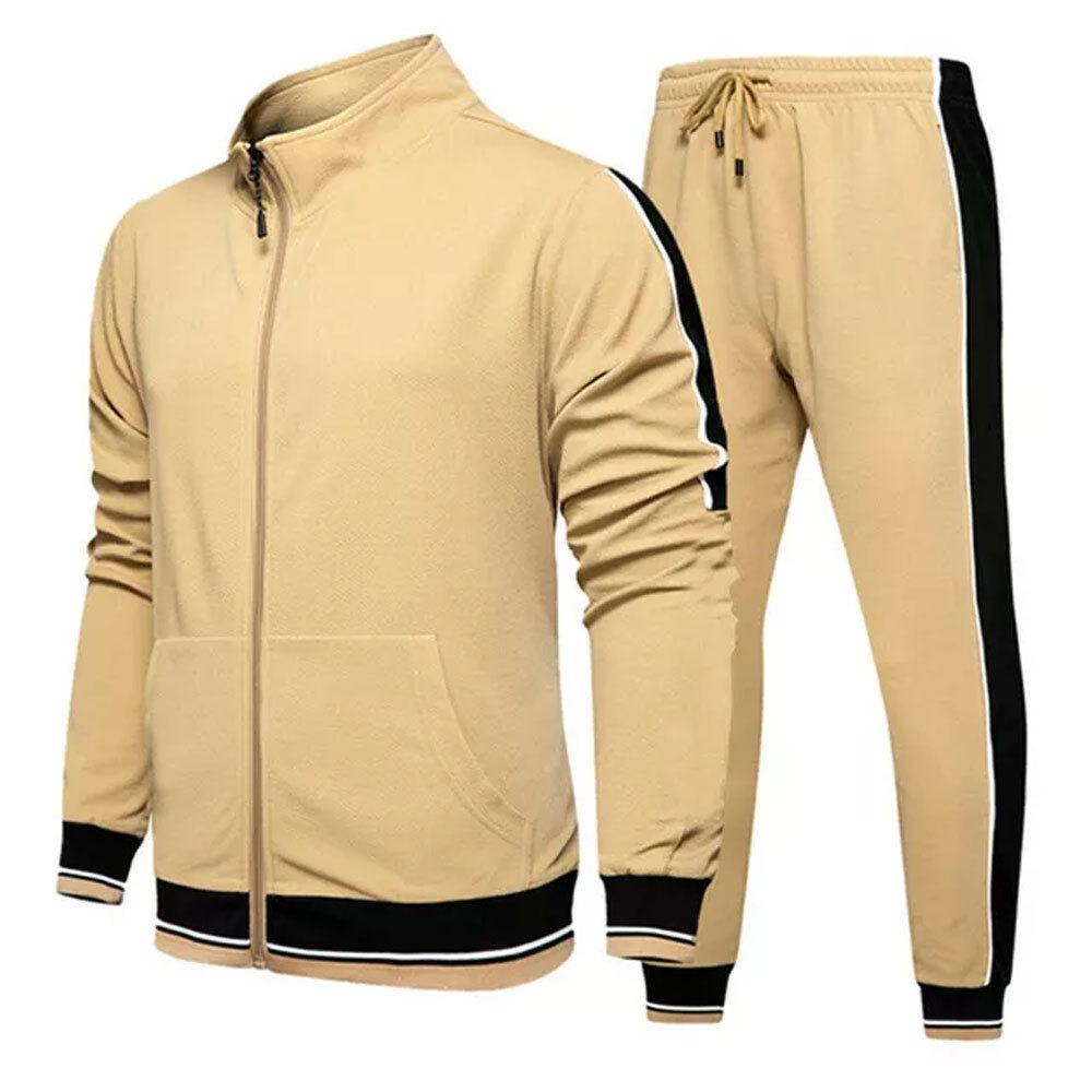 Men's cotton bespoke tech fleece tracksuits Sports Track Suit Made of 100% Polyester Fitness Gym Wear