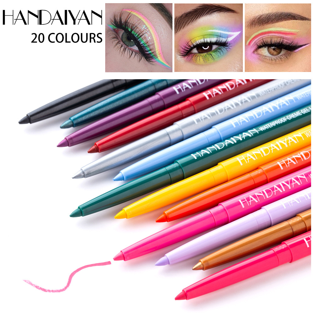 Ayeliner Handaiyan Professional Waterproof Flormar Waterproof Stay All Day Gel Eyeliner Pencil Private Label Crayon Eyeliner