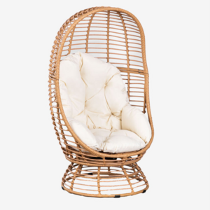 High Quality Relaxing Leisure Rattan Hanging Swing Garden Swing Sofa Chair With Swing Stand