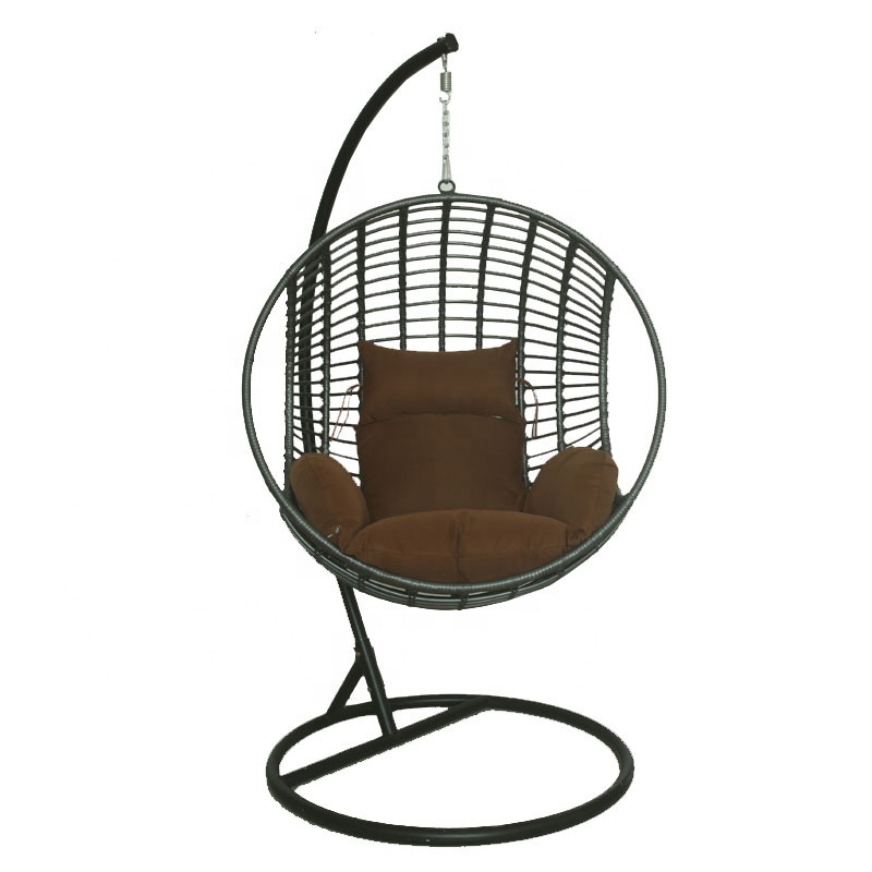 outdoor/indoor rattan ball swing hanging chair